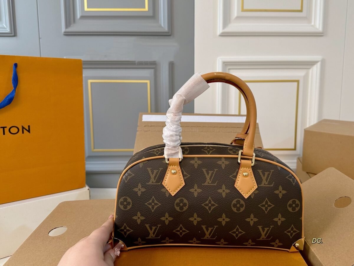 ⁦حقيبة لويس فويتون جيني بولينج بتصميم زهور عتيقة⁩ - الصورة ⁦3⁩