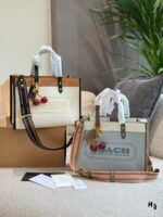 حقيبة كوتش الجلدية الرائعة