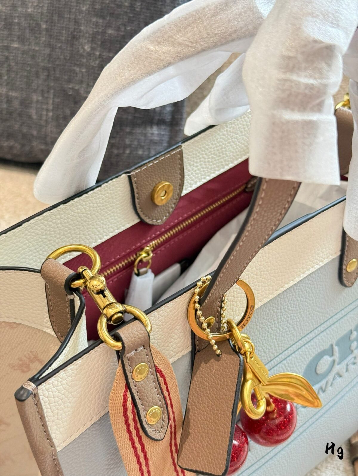 ⁦حقيبة كوتش الجلدية الرائعة⁩ - الصورة ⁦5⁩