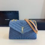 حقيبة جينز LouLou من YSL