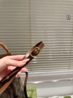 ⁦حقيبة دلو من الخيزران من غوتشي⁩ - الصورة ⁦6⁩