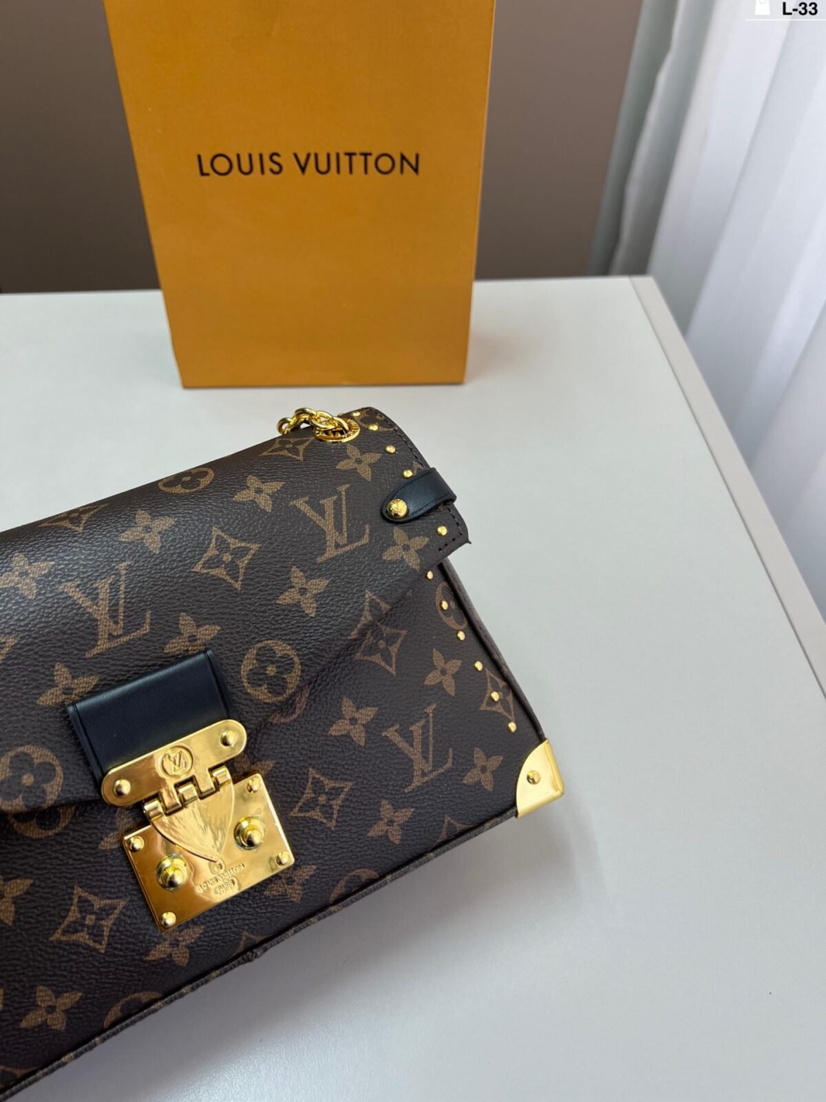 ⁦حقيبة لويس فويتون الجديدة ذات المسامير الحديدية المضفرة⁩ - الصورة ⁦7⁩