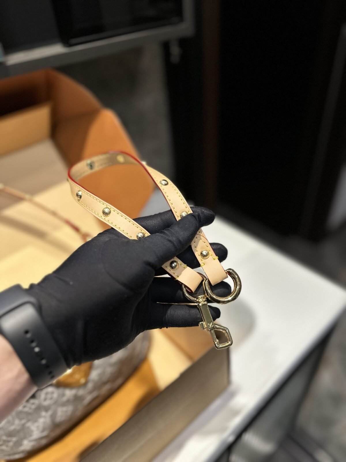 ⁦حقيبة لويس فويتون من الدنيم⁩ - الصورة ⁦8⁩