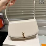 حقيبة كتف جلدية صغيرة VOLTAIRE للنساء من YSL/Saint Laurent