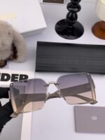 ⁦نظارات شمسية ديور العصرية الجديدة، بإطار مربع، مستقطبة⁩ - الصورة ⁦8⁩