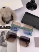 نظارات شمسية ديور العصرية الجديدة، بإطار مربع، مستقطبة