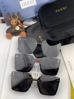 نظارات شمسية غوتشي الجديدة بإطار مربع