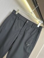 ⁦بنطلون برادا الكاجوال الجديد للربيع والصيف، كلاسيكي فاخر.⁩ - الصورة ⁦4⁩