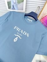 ⁦تيشيرت برادا ربيع وصيف، أحدث صيحات الموضة بياقة دائرية وأكمام قصيرة⁩ - الصورة ⁦6⁩