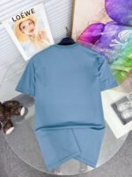 ⁦تيشيرت برادا ربيع وصيف، أحدث صيحات الموضة بياقة دائرية وأكمام قصيرة⁩ - الصورة ⁦4⁩