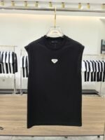 ⁦سترة برادا الرجالية الأنيقة بياقة دائرية⁩ - الصورة ⁦2⁩