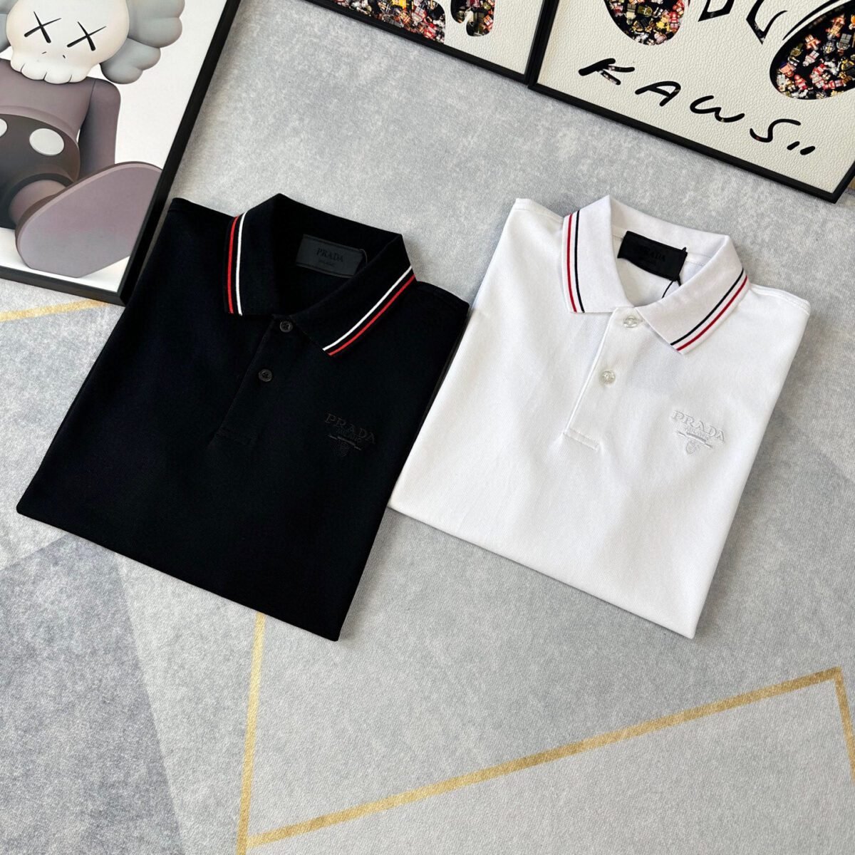 ⁦قميص بولو برادا الجديد للربيع والصيف⁩ - الصورة ⁦6⁩