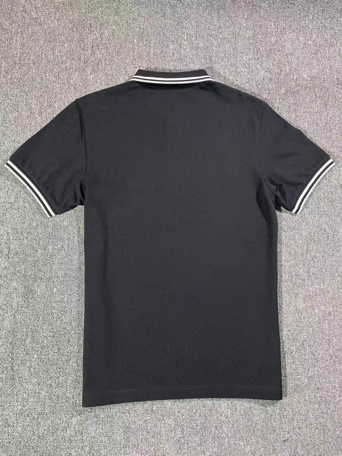 ⁦قميص بولو رجالي صيفي جديد من برادا، بأكمام قصيرة، بشعار كلاسيكي، مناسب للعمل، بتصميم كاجوال⁩ - الصورة ⁦5⁩