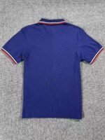 ⁦قميص بولو رجالي صيفي جديد من برادا، بأكمام قصيرة، بشعار كلاسيكي، مناسب للعمل، بتصميم كاجوال⁩ - الصورة ⁦6⁩