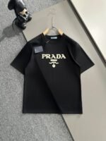 ⁦تيشيرت برادا الجديد، ربيع وصيف، قطني، بياقة دائرية، وأكمام قصيرة⁩ - الصورة ⁦2⁩