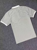 ⁦قميص بولو رجالي صيفي جديد من برادا، شبكي، كاجوال، بأكمام قصيرة، بشعار كلاسيكي، بتصميم أنيق⁩ - الصورة ⁦5⁩