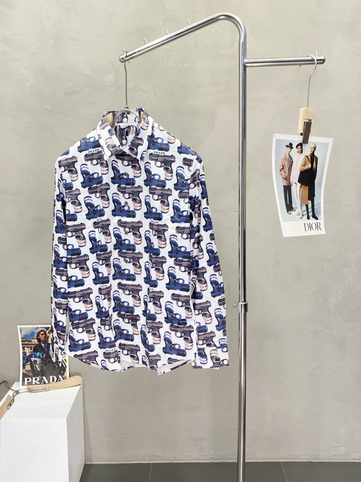 ⁦قميص برادا رجالي كاجوال جديد⁩ - الصورة ⁦1⁩