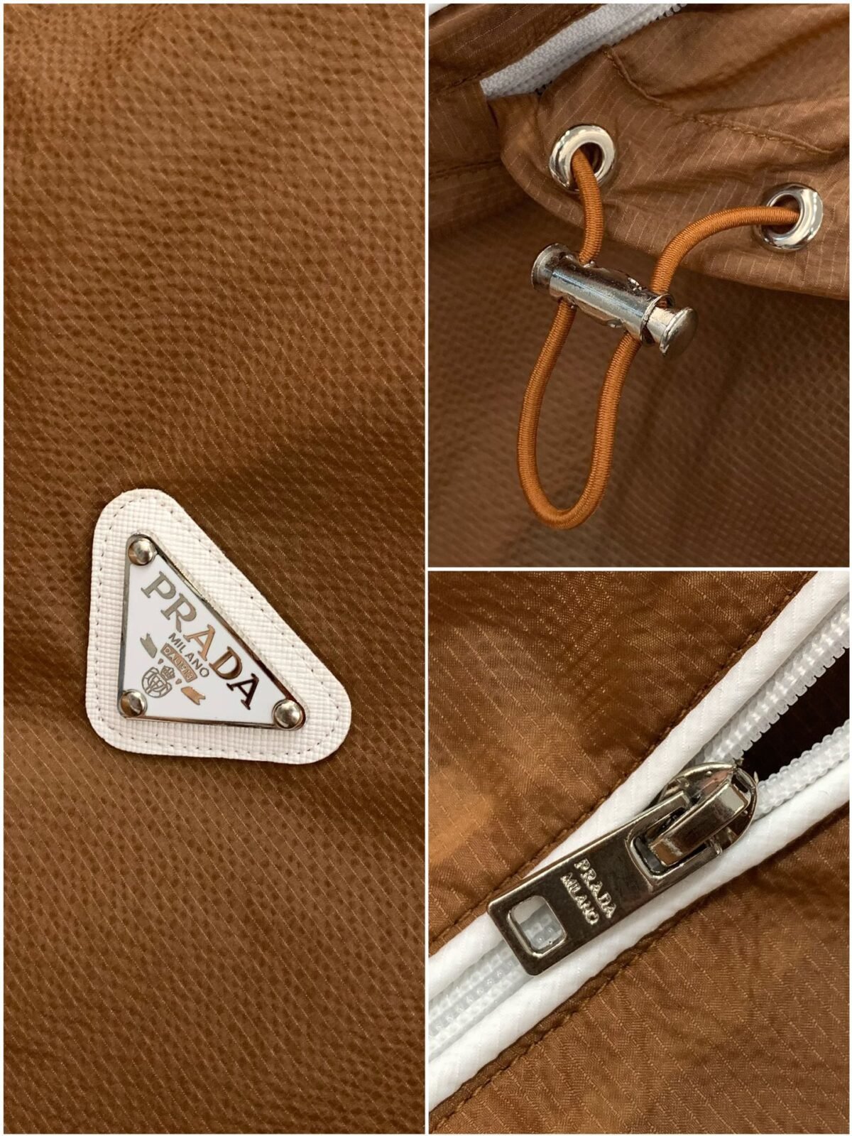 ⁦جاكيت برادا الواقي من الشمس، عصري وعملي.⁩ - الصورة ⁦7⁩