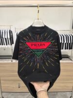 ⁦تيشيرت برادا الرجالي الأنيق بياقة دائرية وأكمام قصيرة⁩ - الصورة ⁦4⁩