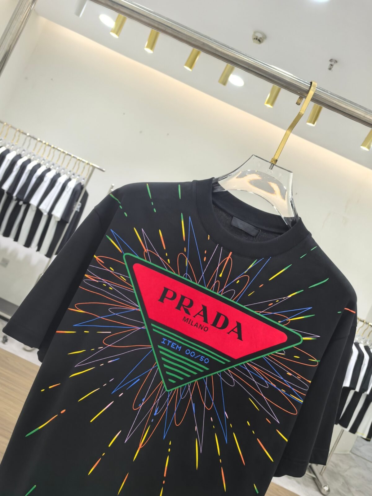 ⁦تيشيرت برادا الرجالي الأنيق بياقة دائرية وأكمام قصيرة⁩ - الصورة ⁦5⁩