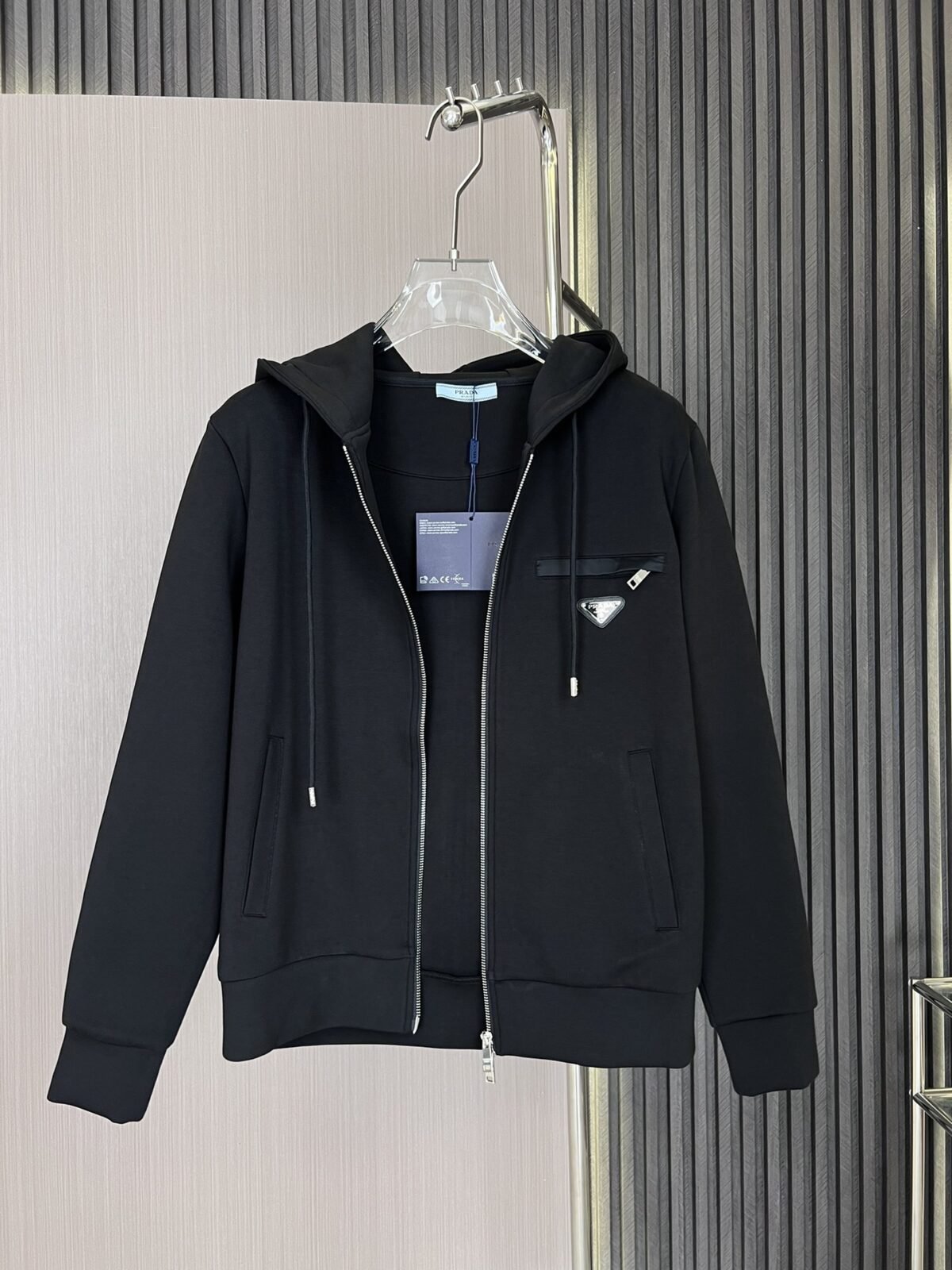 ⁦جاكيت برادا بغطاء رأس للخريف والشتاء⁩ - الصورة ⁦7⁩