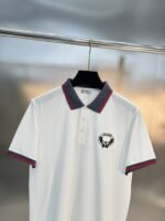 ⁦قميص بولو رجالي صيفي جديد من ديور بتصميم ياقة دائرية! تصميم ميدوسا الكلاسيكي⁩ - الصورة ⁦6⁩