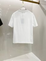 ⁦تيشيرت فندي الجديد، ربيع وصيف، قطني، برقبة دائرية وأكمام قصيرة⁩ - الصورة ⁦5⁩