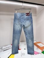 ⁦بنطلون جينز رجالي كاجوال عصري من فندي⁩ - الصورة ⁦3⁩