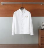 قميص فندي الكاجوال الجديد بأكمام طويلة