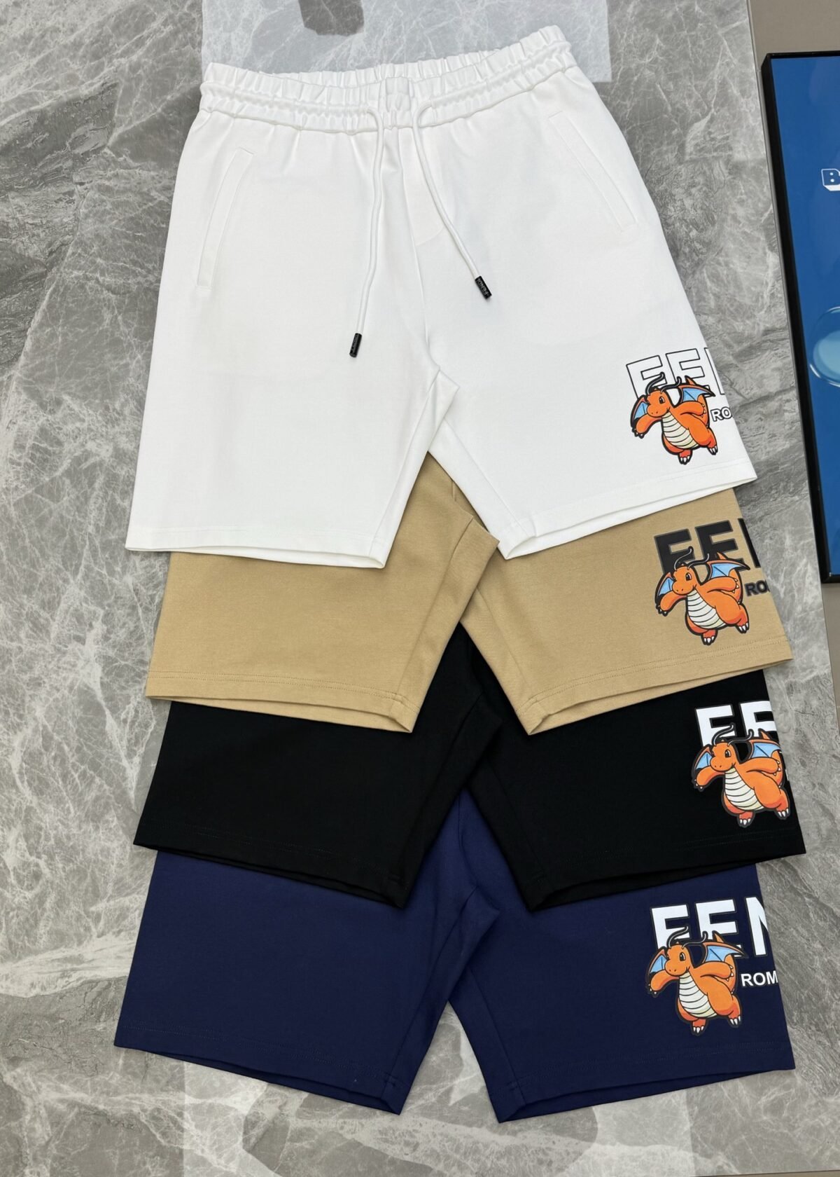 ⁦شورت فندي الجديد للربيع والصيف⁩ - الصورة ⁦1⁩