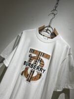 ⁦تي شيرت بربري الجديد للربيع والصيف بأكمام قصيرة.⁩ - الصورة ⁦6⁩