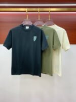 تيشيرت بربري الجديد بأكمام قصيرة مطبوع عليه شعار بربري الجديد