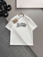 تيشيرت بربري الجديد بأكمام قصيرة وياقة دائرية