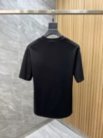 ⁦تيشيرت بربري الجديد من القطن بياقة دائرية وأكمام قصيرة⁩ - الصورة ⁦5⁩