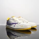 ⁦حذاء  NIKE Air Jordan 1 Low "Lakers Edition⁩ - الصورة ⁦4⁩