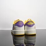 ⁦حذاء  NIKE Air Jordan 1 Low "Lakers Edition⁩ - الصورة ⁦6⁩