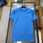 ⁦تيشيرت بولو بربري الجديد بأكمام قصيرة وقصة ياقة مدورة⁩ - الصورة ⁦2⁩