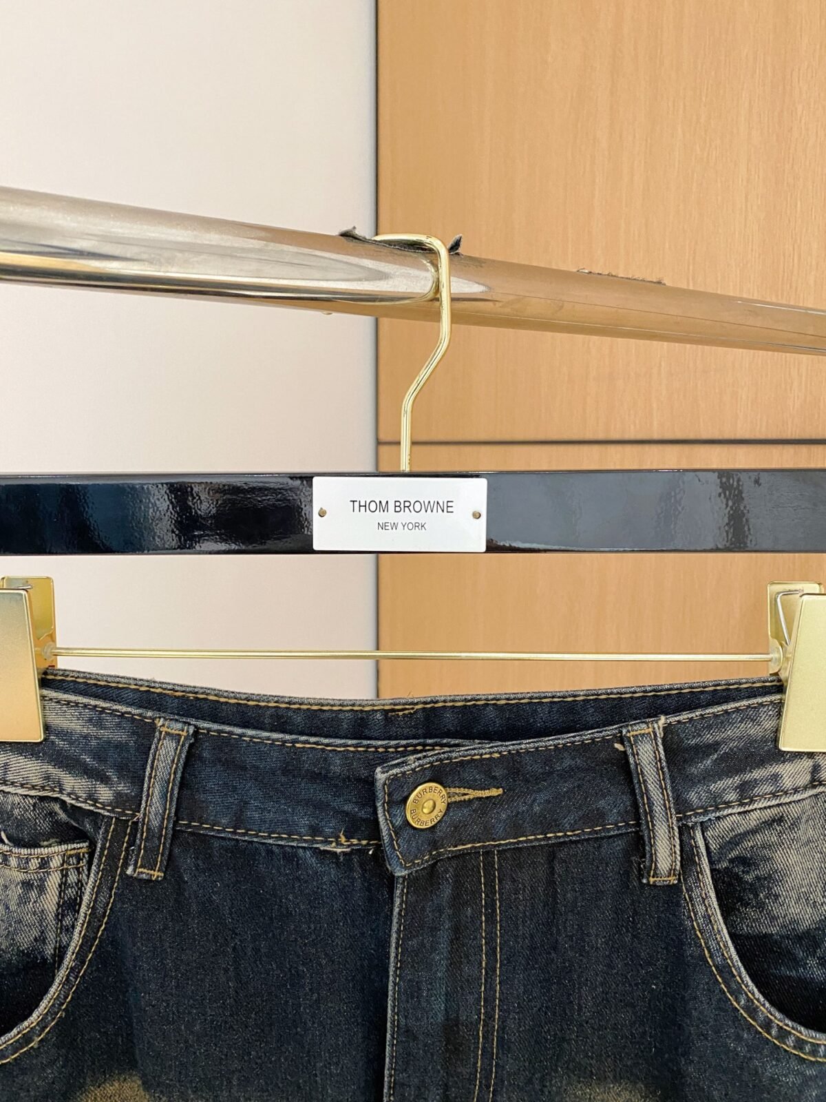 ⁦بنطلون جينز بربري للفصول الأربعة⁩ - الصورة ⁦4⁩