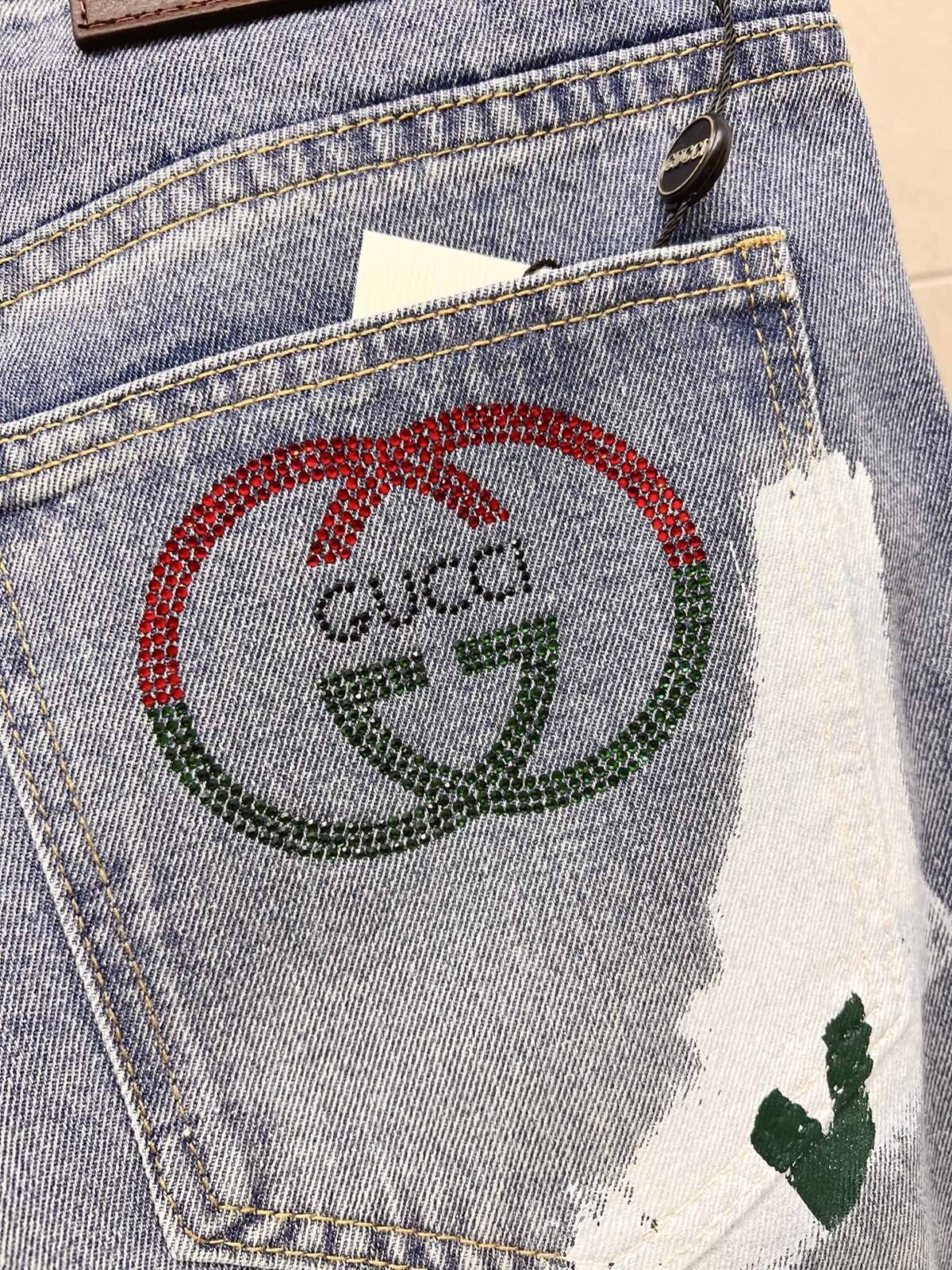 ⁦جينز غوتشي الرجالي العصري⁩ - الصورة ⁦7⁩