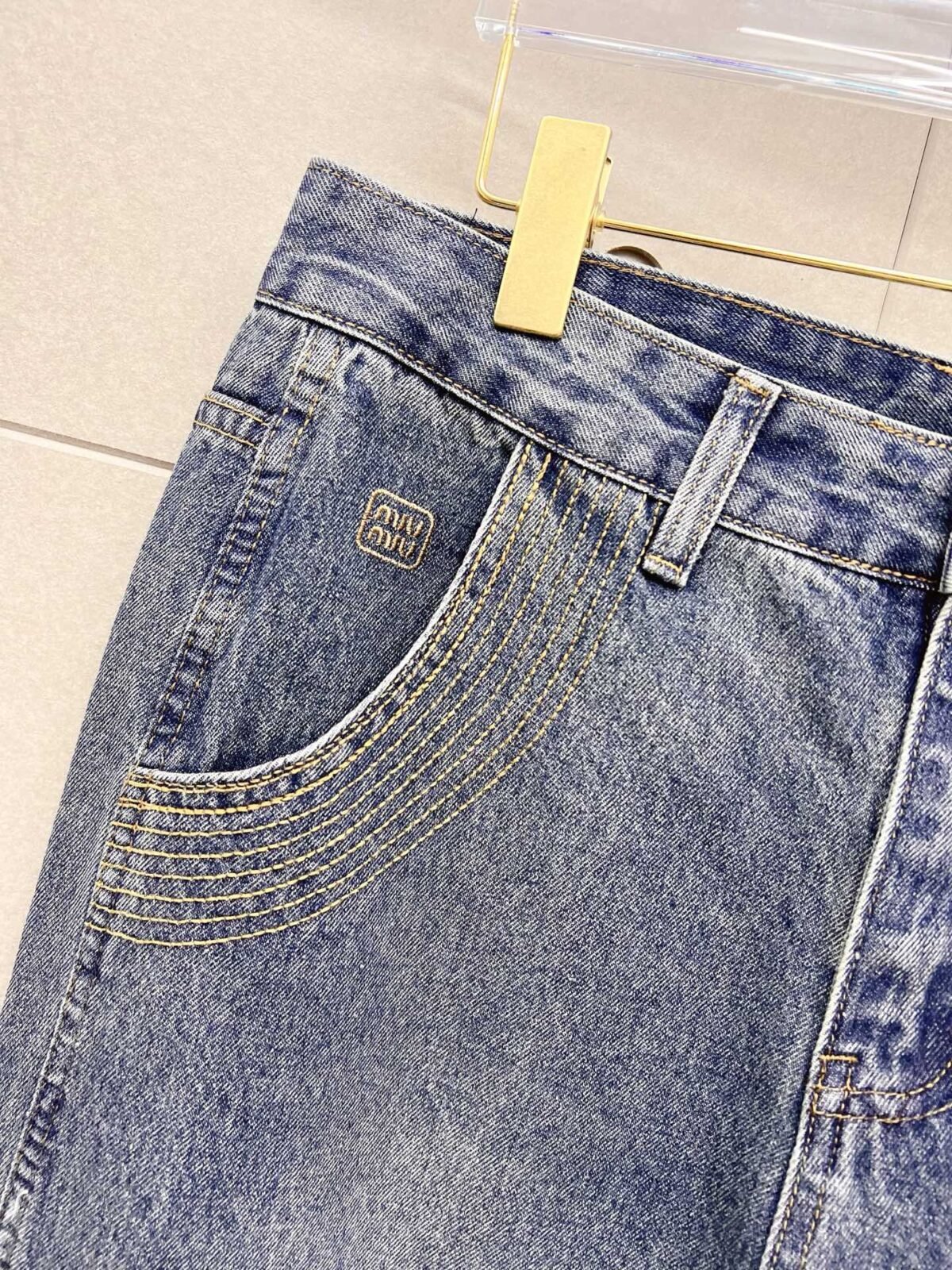 ⁦جينز ميو ميو الرجالي العصري⁩ - الصورة ⁦4⁩