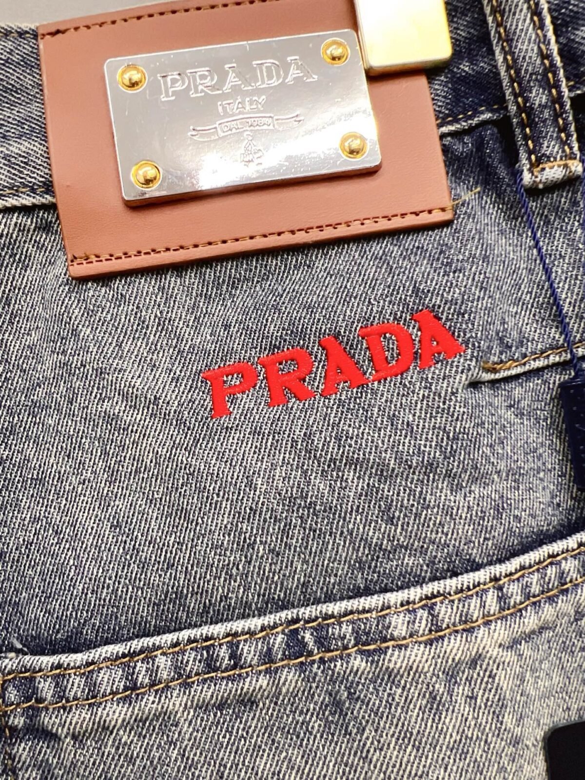 ⁦بنطال جينز برادا الرجالي العصري⁩ - الصورة ⁦8⁩