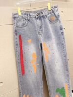 ⁦بنطال جينز رجالي عصري من هيرمس⁩ - الصورة ⁦2⁩