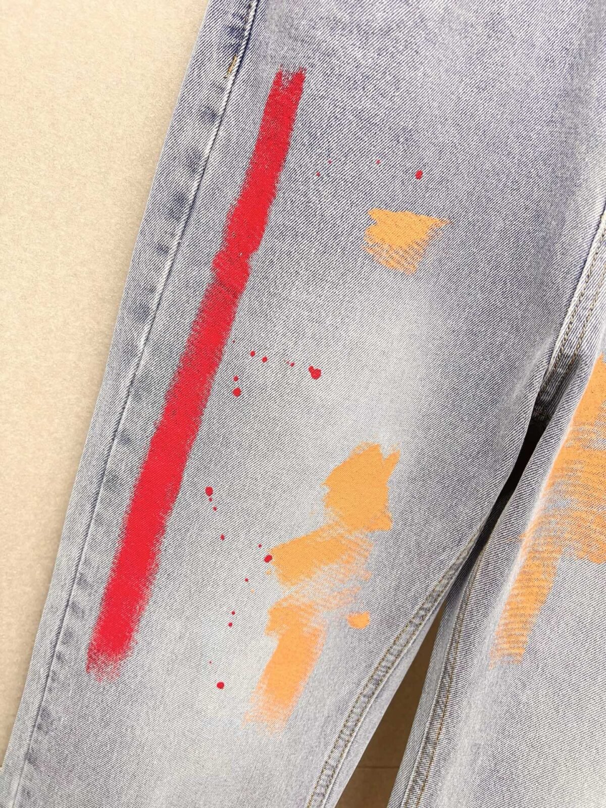 ⁦بنطال جينز رجالي عصري من هيرمس⁩ - الصورة ⁦5⁩