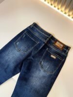 ⁦بنطال جينز رجالي كاجوال فاخر جديد من بربري⁩ - الصورة ⁦5⁩