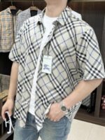 ⁦قميص بربري كاجوال بأكمام قصيرة⁩ - الصورة ⁦2⁩