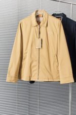 جاكيت بربري الجديد بغطاء رأس وسحاب مقاوم للماء