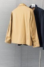 ⁦جاكيت بربري الجديد بغطاء رأس وسحاب مقاوم للماء⁩ - الصورة ⁦3⁩