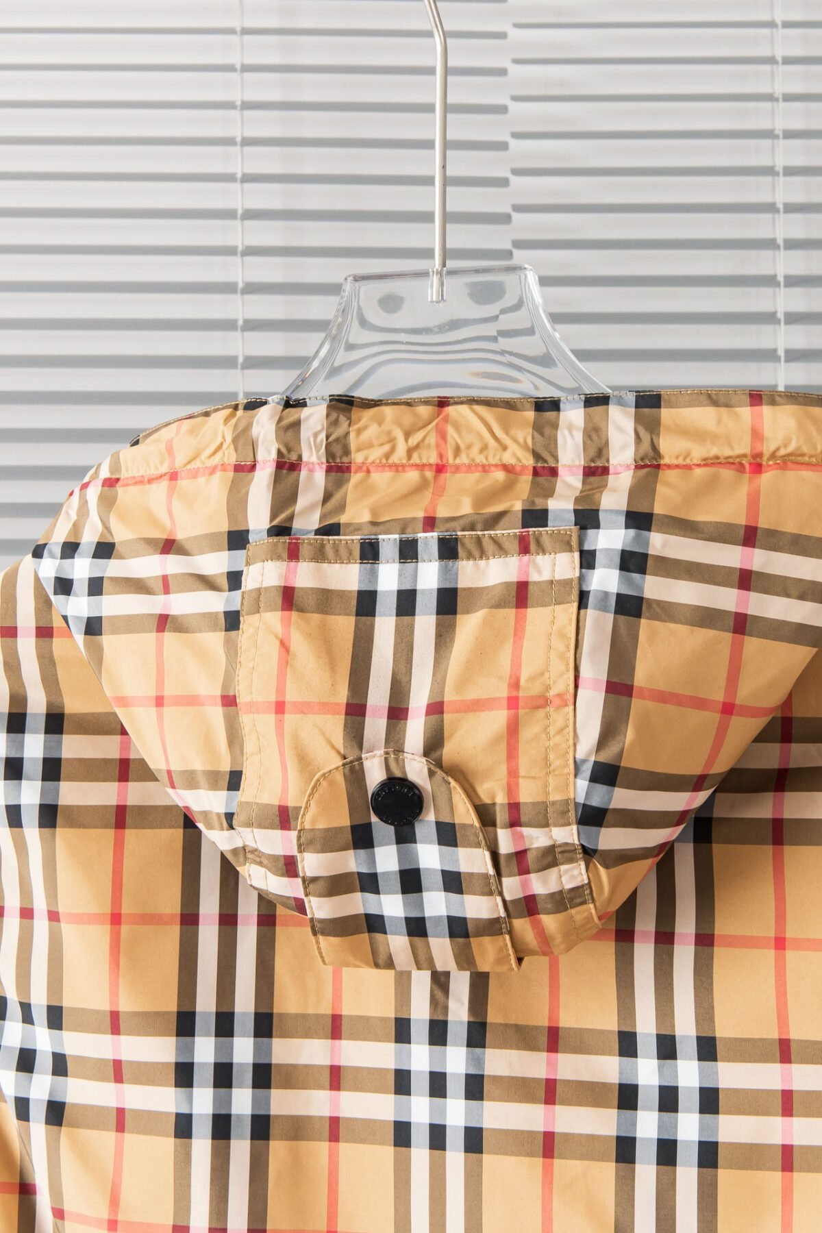 ⁦جاكيت بربري الجديد بغطاء رأس وسحاب مقاوم للماء⁩ - الصورة ⁦5⁩