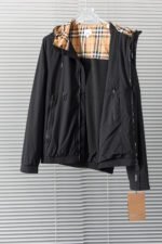 ⁦جاكيت بربري الجديد بغطاء رأس وسحاب مقاوم للماء⁩ - الصورة ⁦3⁩