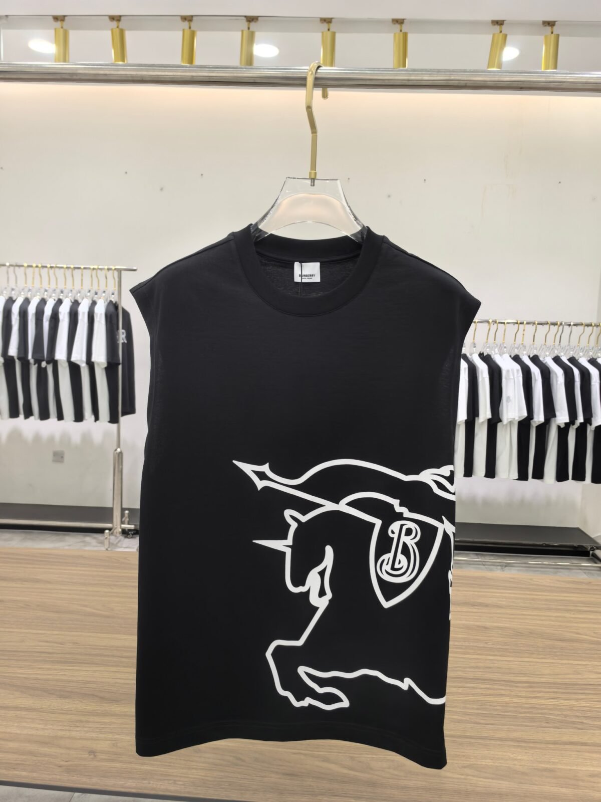 ⁦سترة بربري الرجالية الأنيقة بياقة دائرية⁩ - الصورة ⁦3⁩